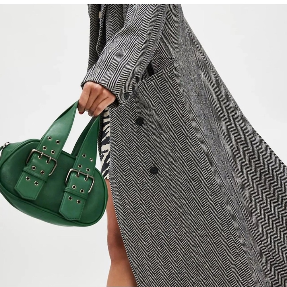 Free People Mini Shoulder Bag in Green - Picture 3 of 5